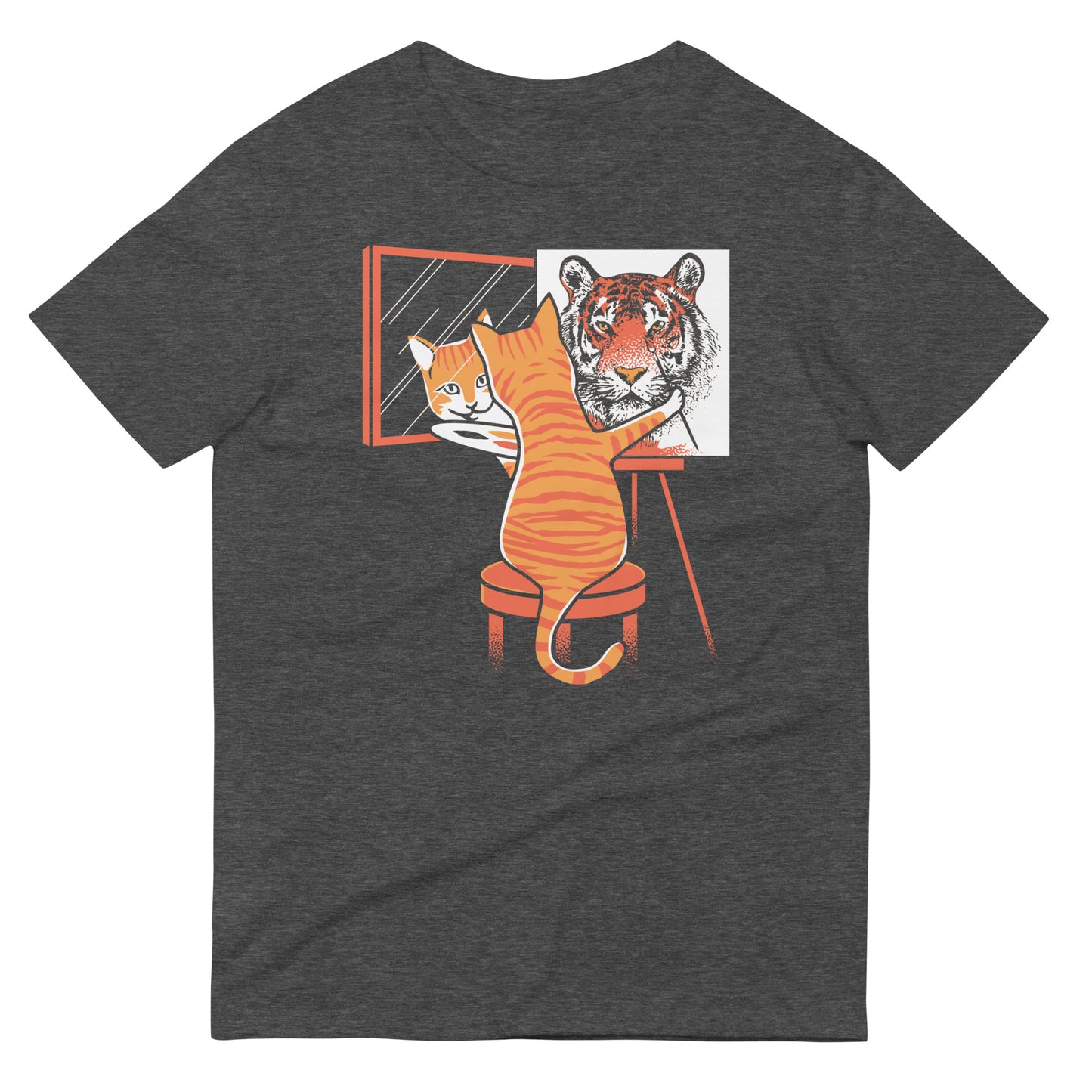 Cat Self Portrait Men's Signature Tee