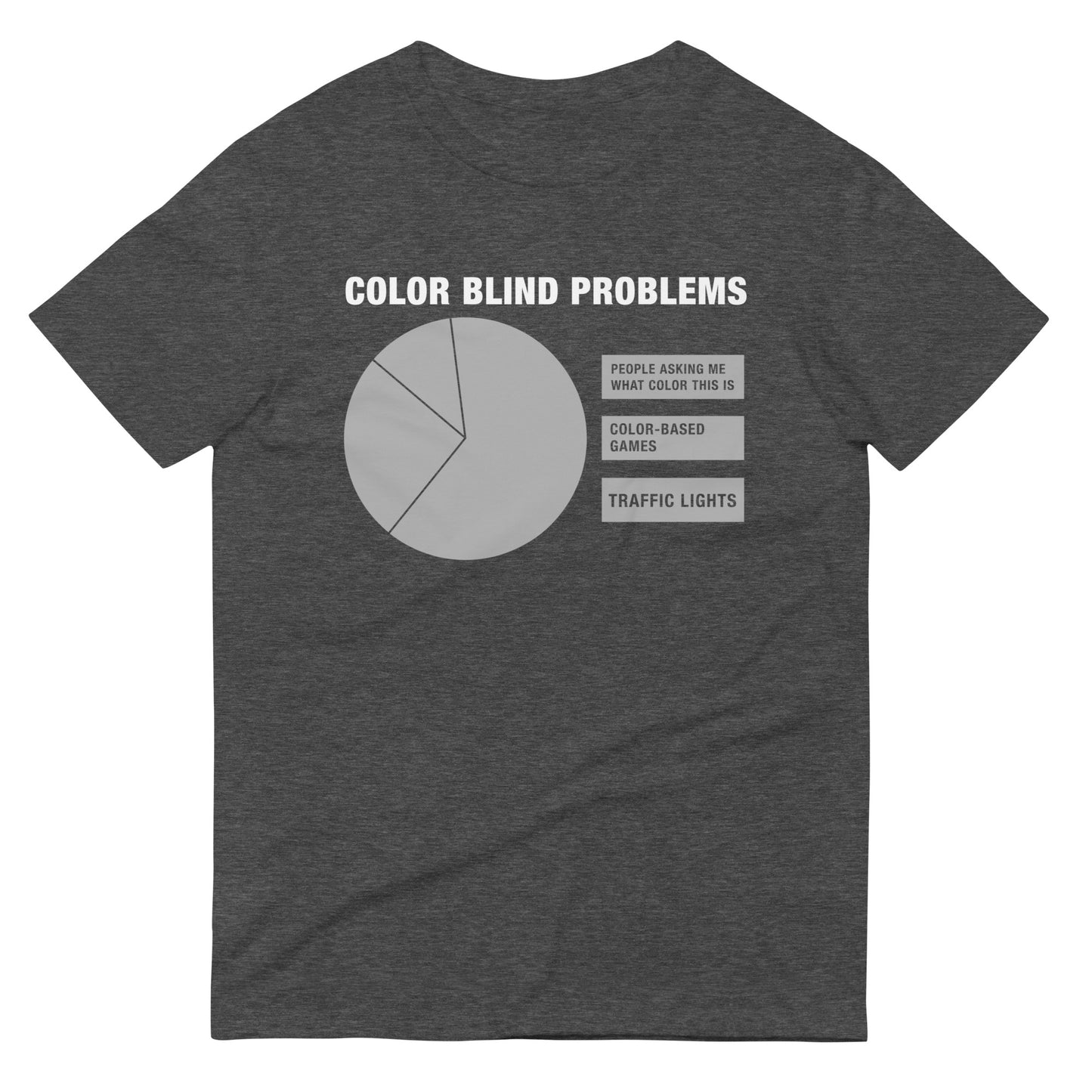 Color Blind Problems Men's Signature Tee