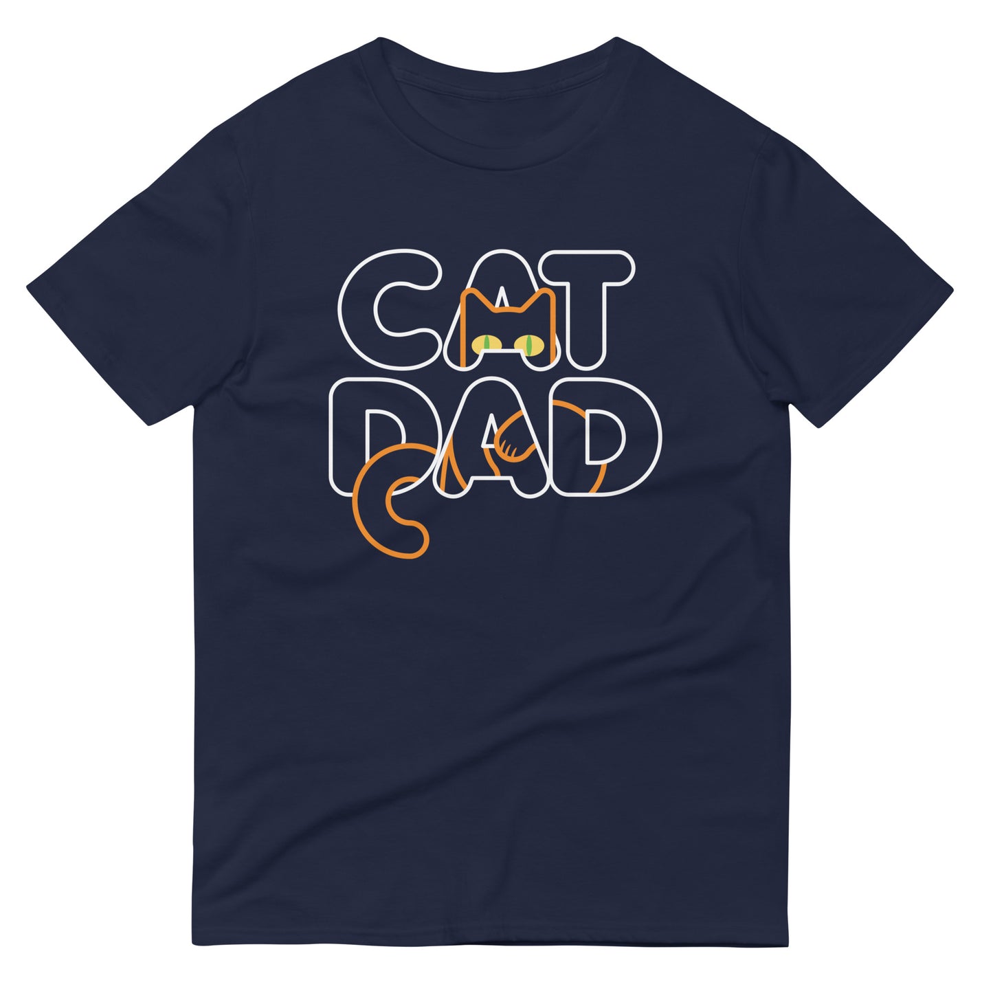 Cat Dad Men's Signature Tee