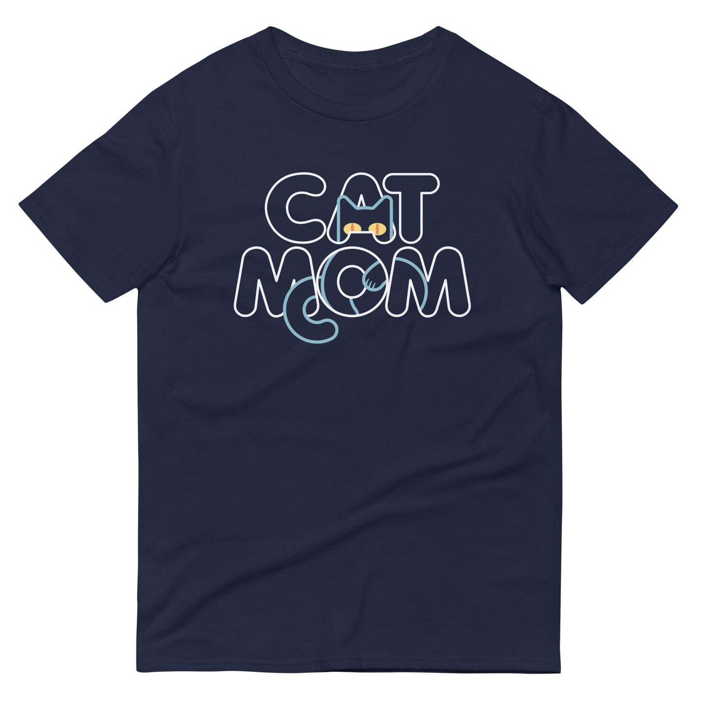 Cat Mom Men's Signature Tee