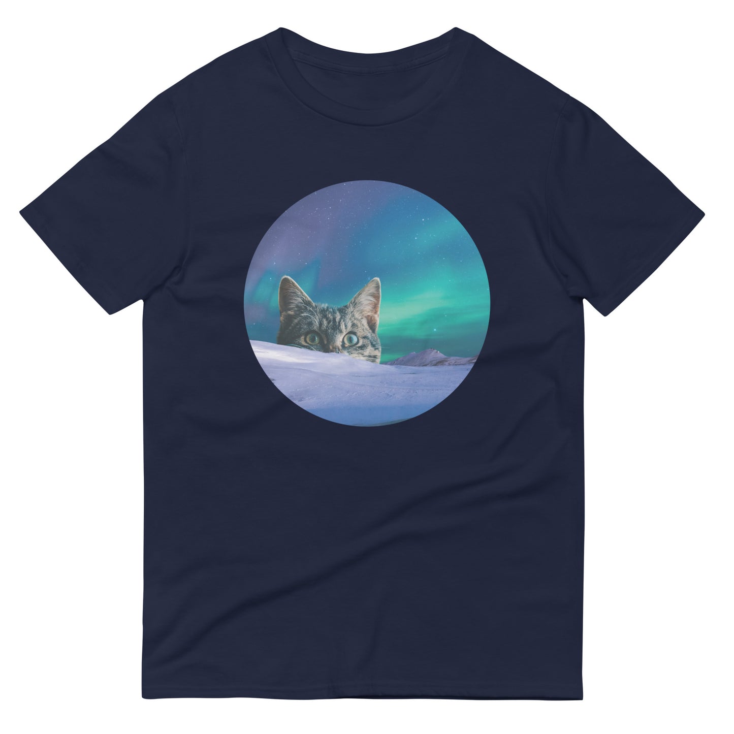 Meowthern Lights Men's Signature Tee