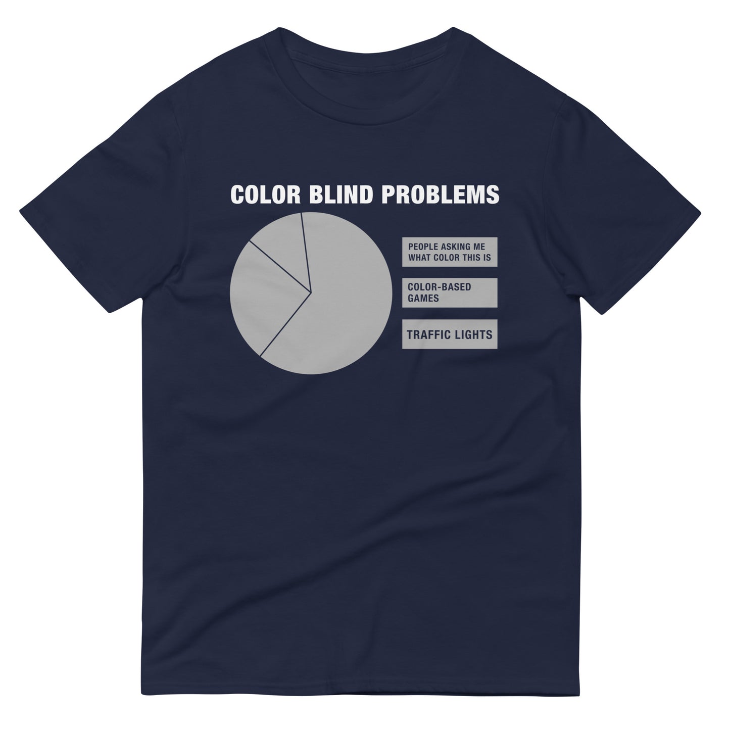 Color Blind Problems Men's Signature Tee