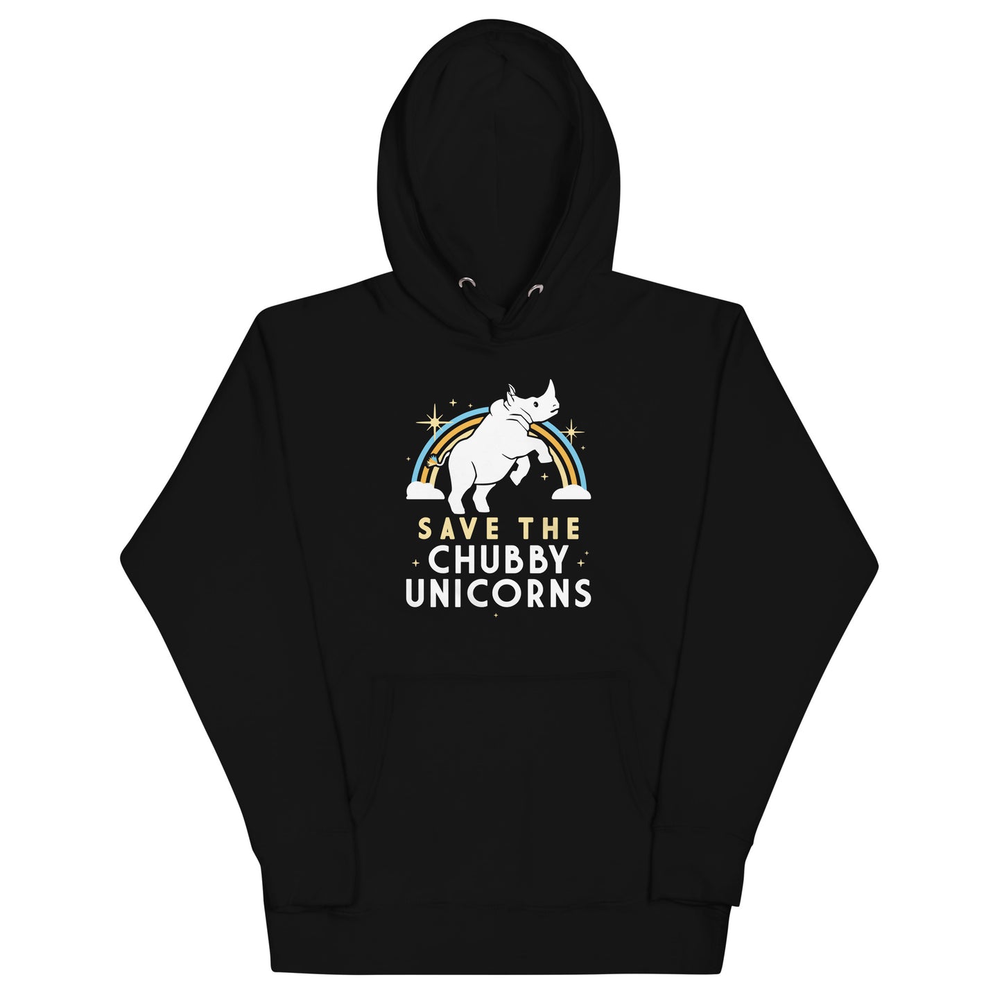 Save The Chubby Unicorns Unisex Hoodie