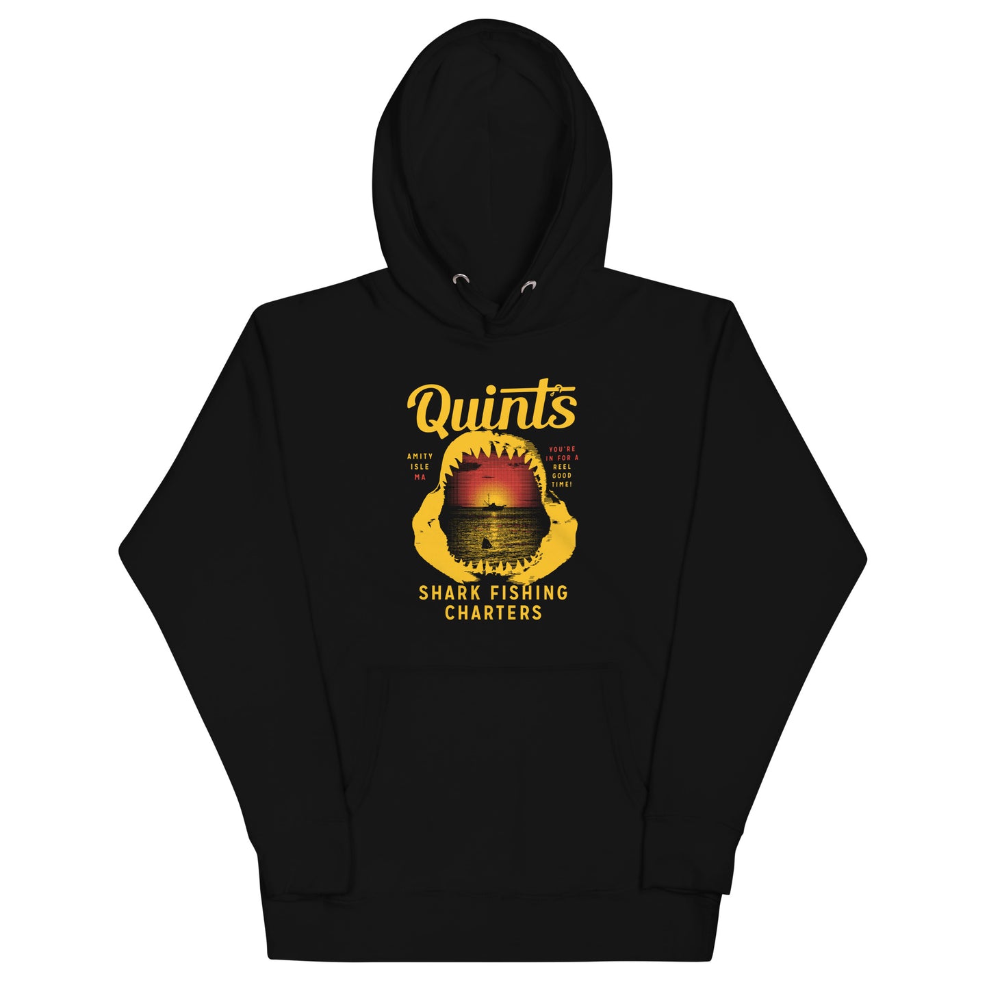 Quint's Shark Fishing Charters Unisex Hoodie