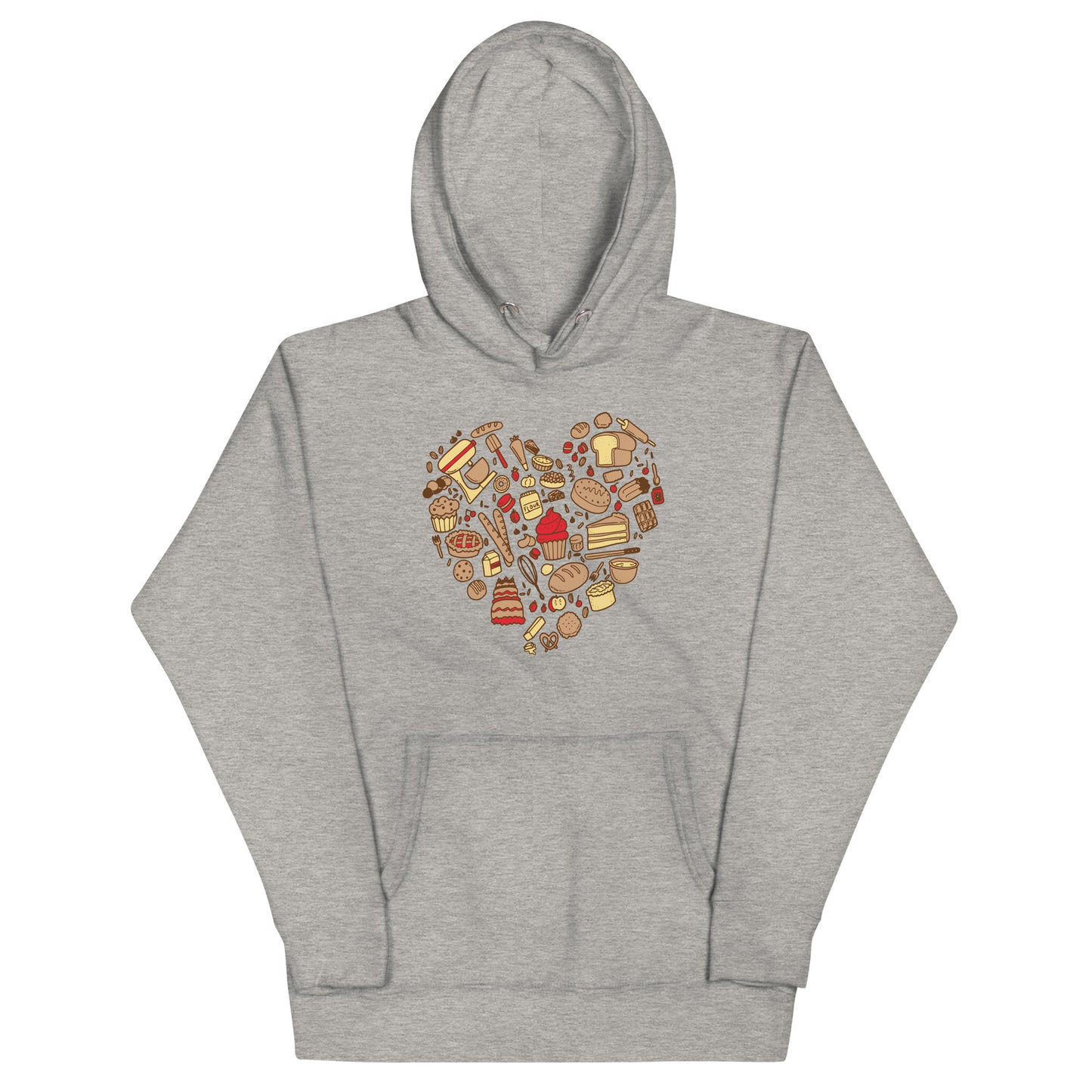 Baking Heart Unisex Hoodie