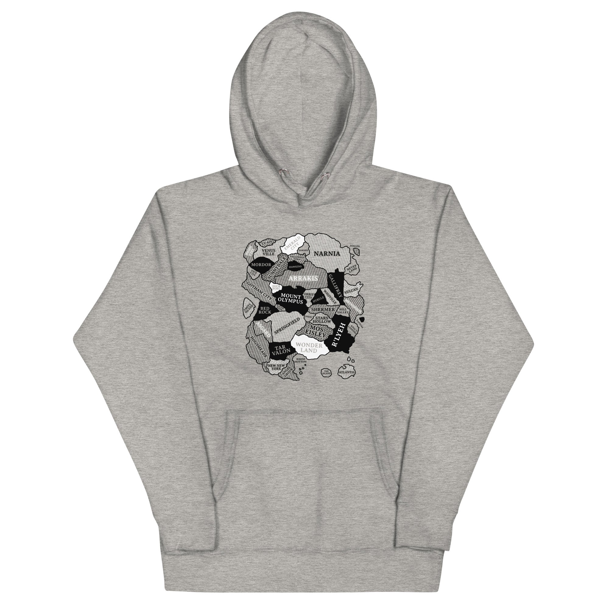 World Map Unisex Hoodie – SnorgTees.com