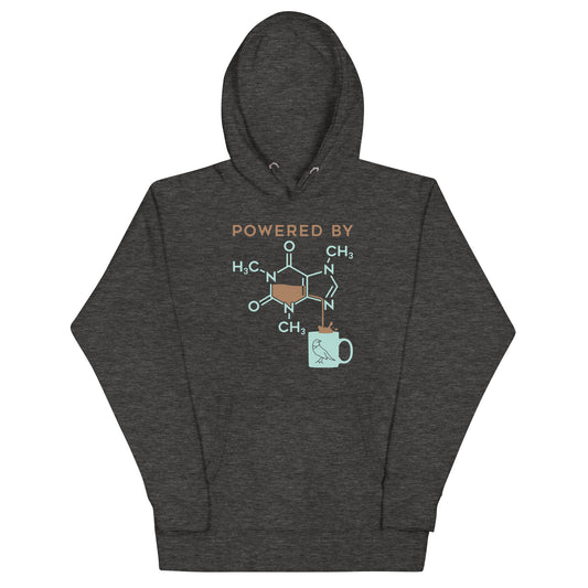 Powered By Caffeine Unisex Hoodie