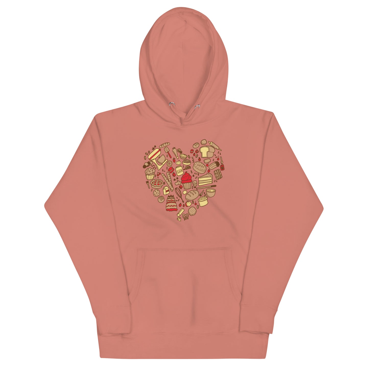 Baking Heart Unisex Hoodie