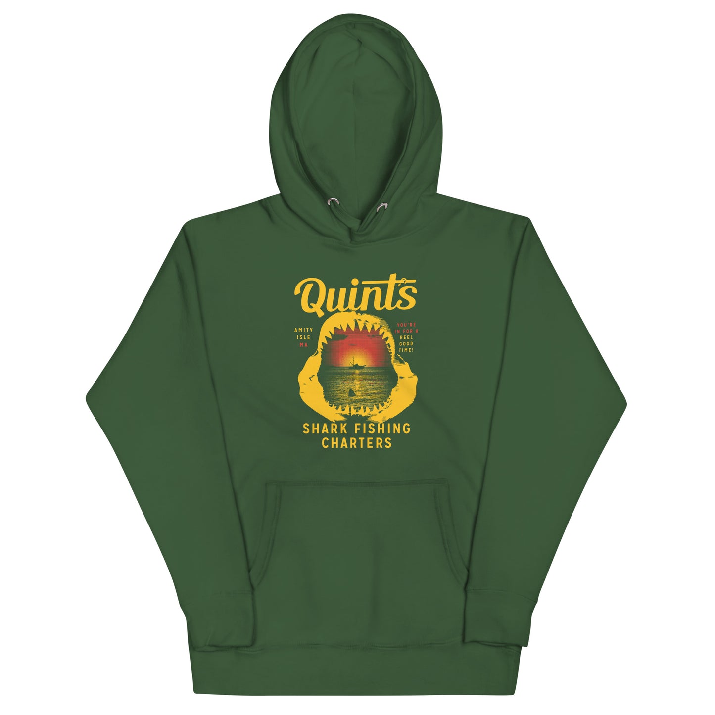 Quint's Shark Fishing Charters Unisex Hoodie