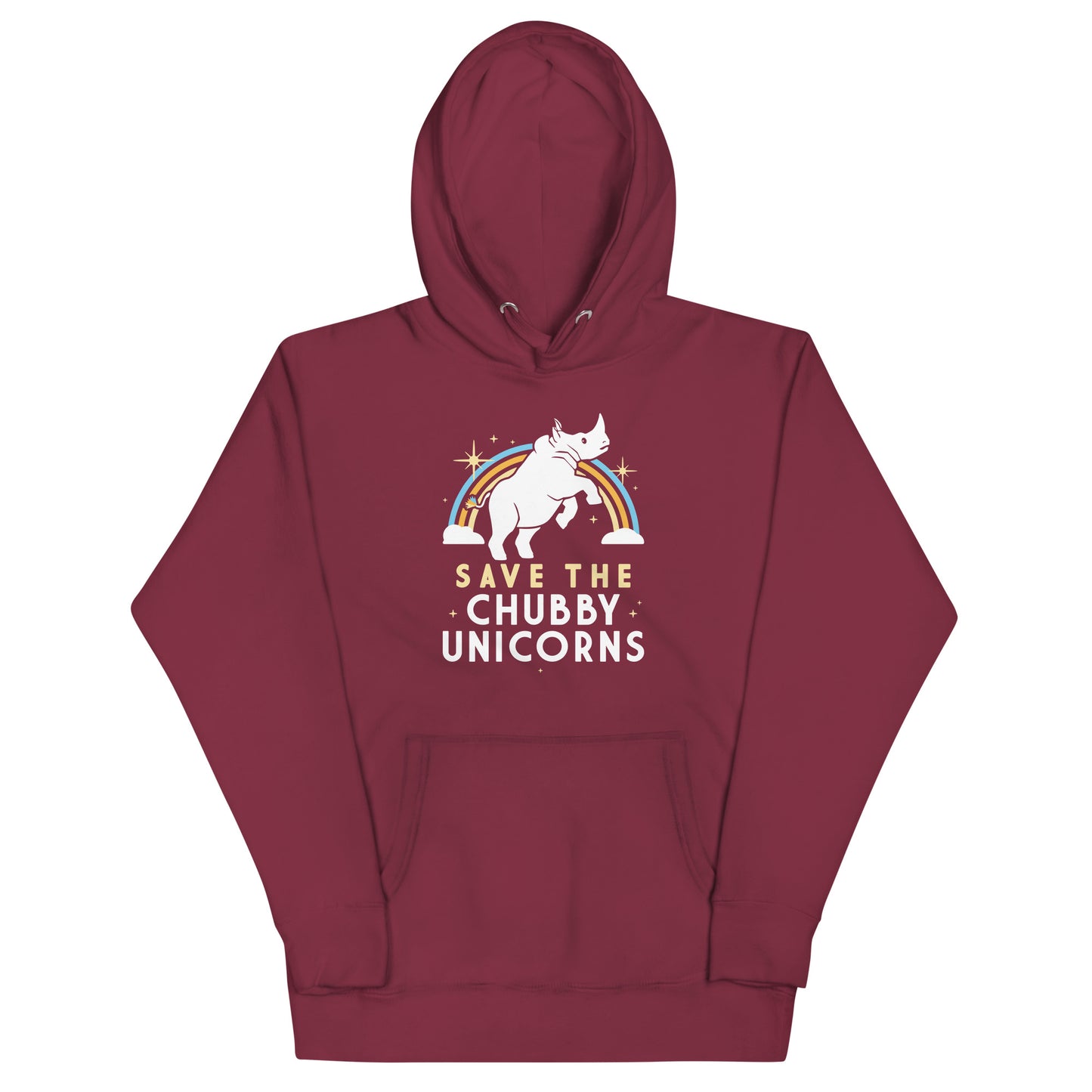 Save The Chubby Unicorns Unisex Hoodie