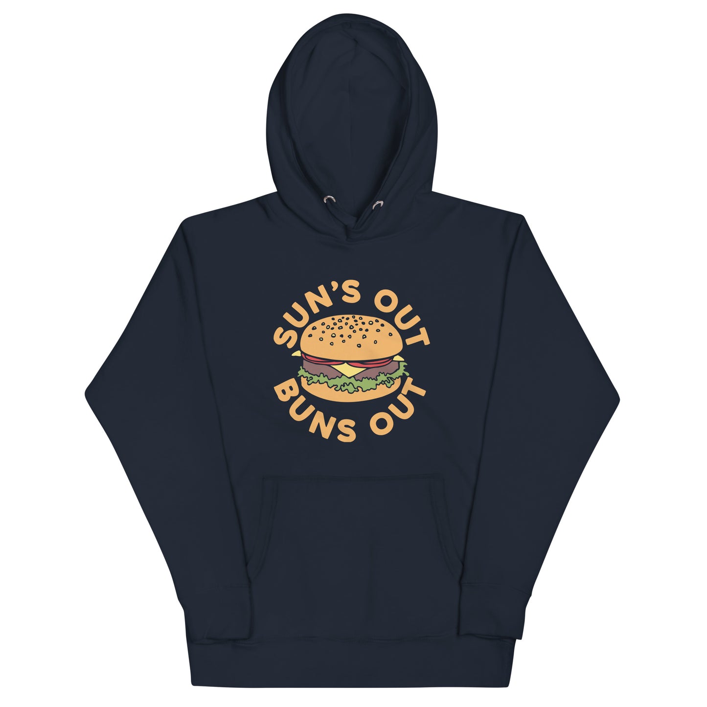 Sun's Out Buns Out Unisex Hoodie