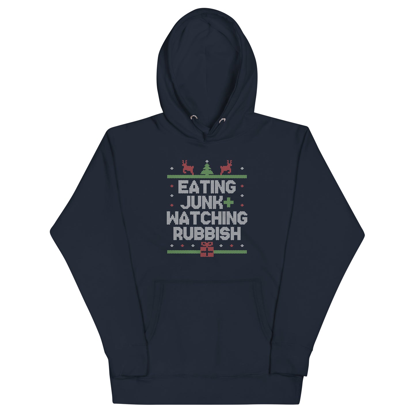 Eating Junk And Watching Rubbish Unisex Hoodie