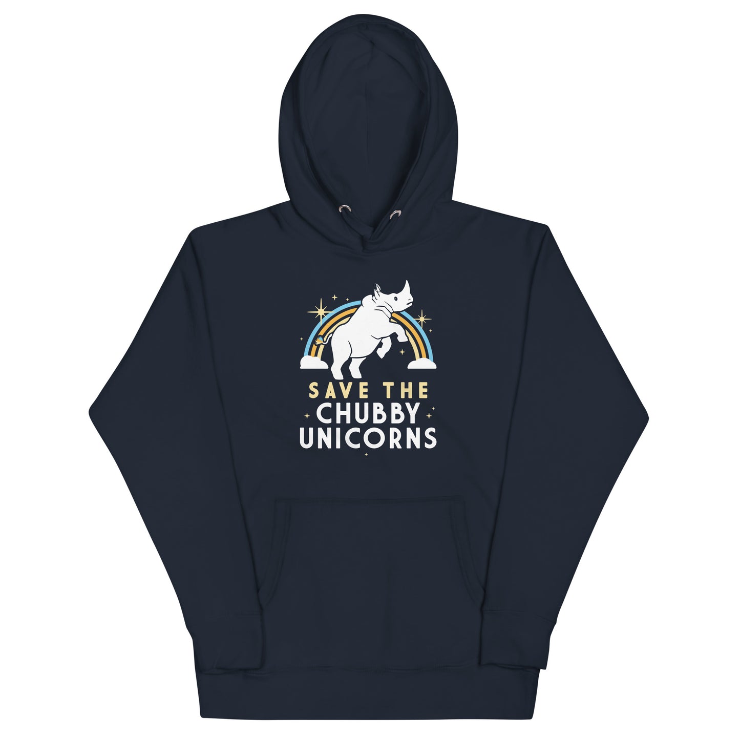 Save The Chubby Unicorns Unisex Hoodie