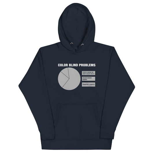 Color Blind Problems Unisex Hoodie