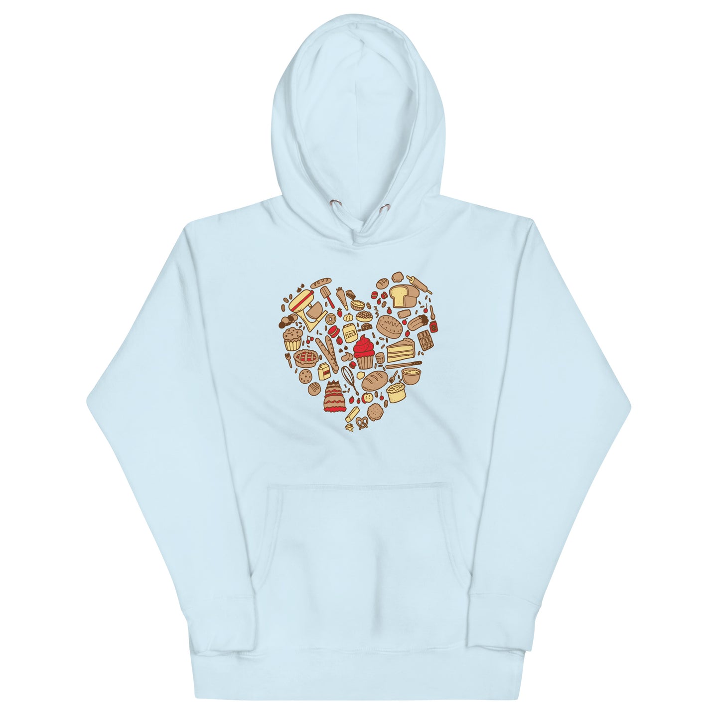 Baking Heart Unisex Hoodie