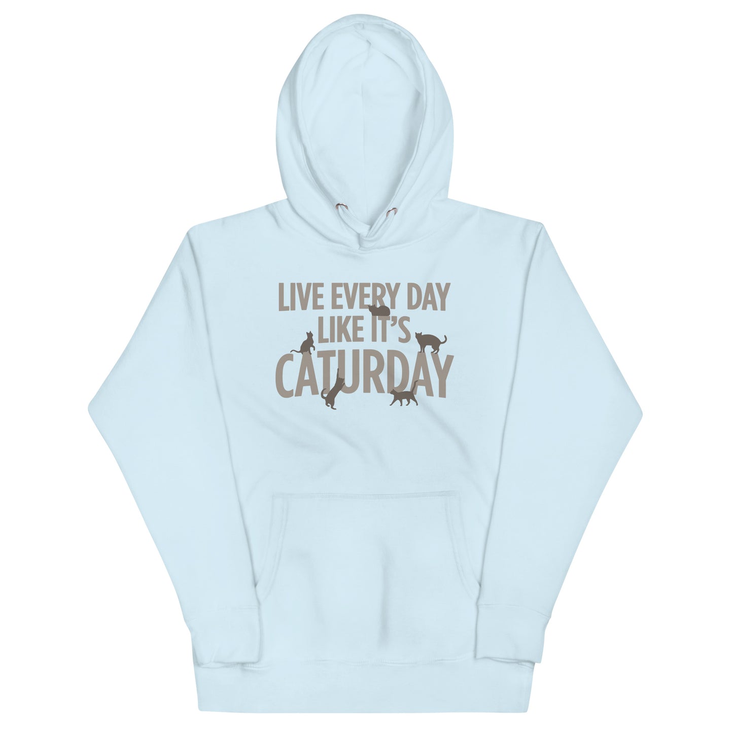 Live Every Day Like It's Caturday Unisex Hoodie