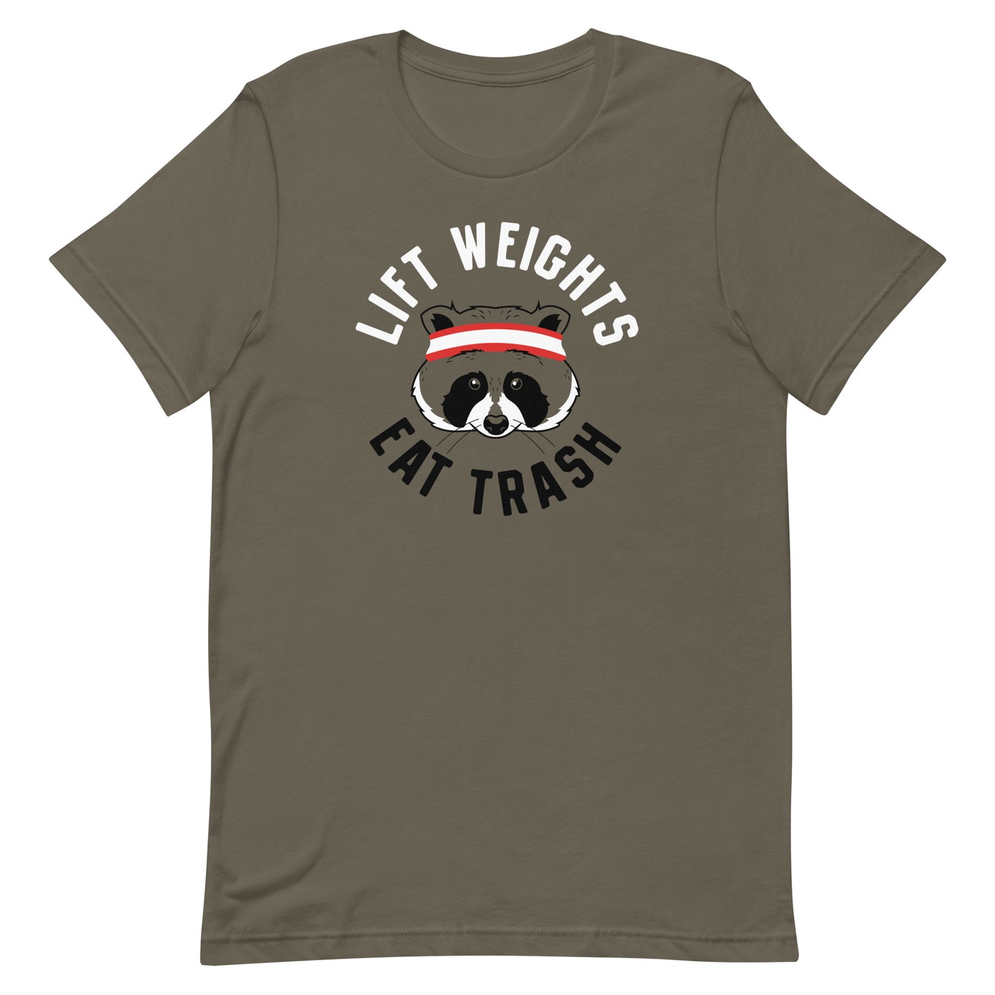 Lift Weights Eat Trash Men's Signature Tee