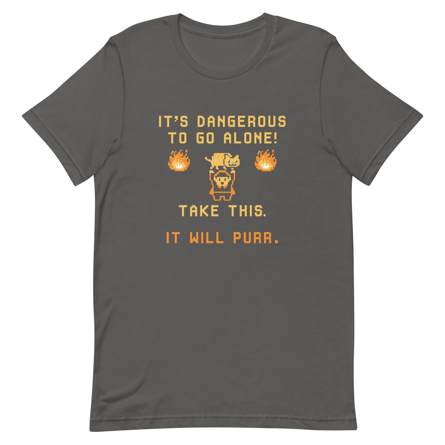 It's Dangerous To Go Alone Men's Signature Tee