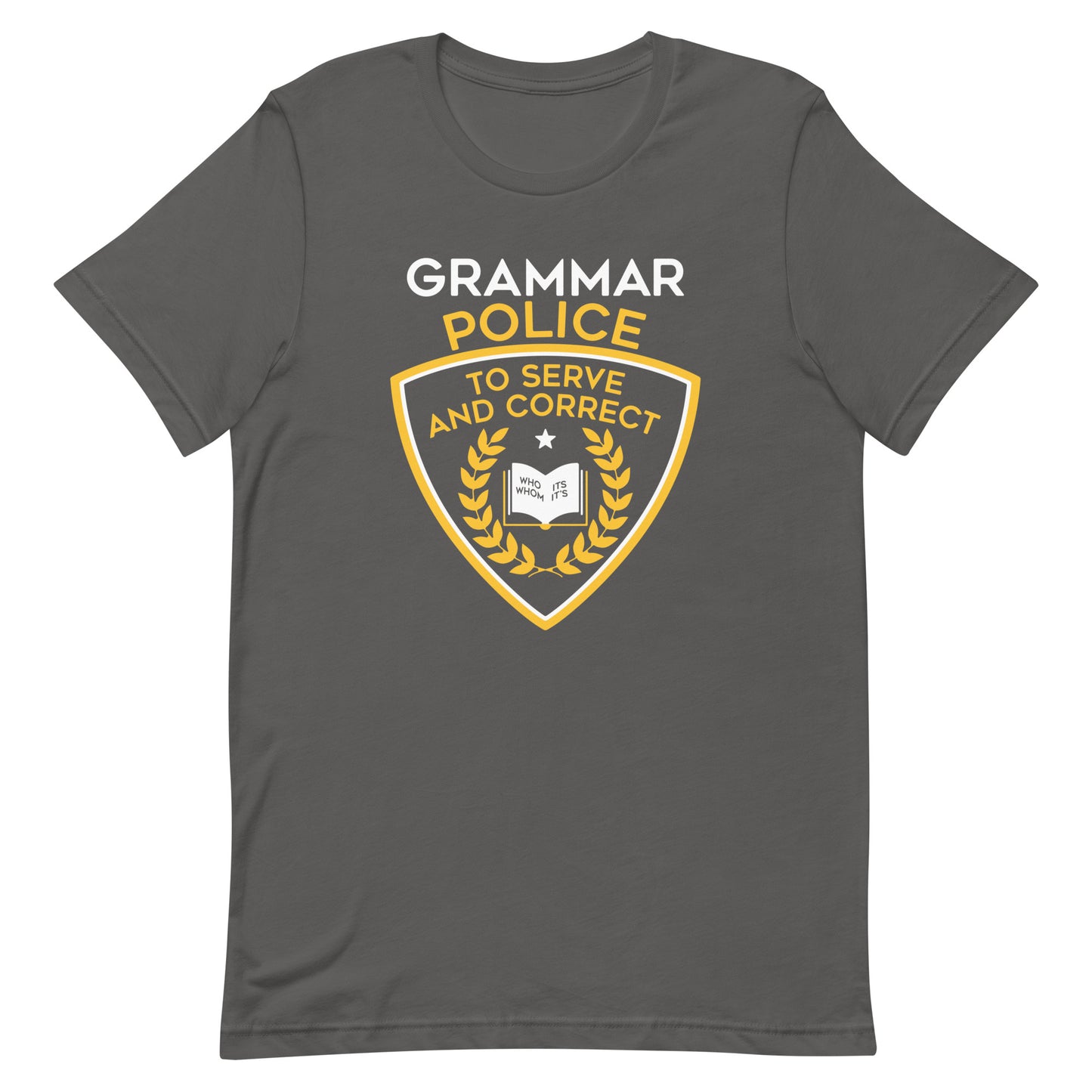 Grammar Police Men's Signature Tee