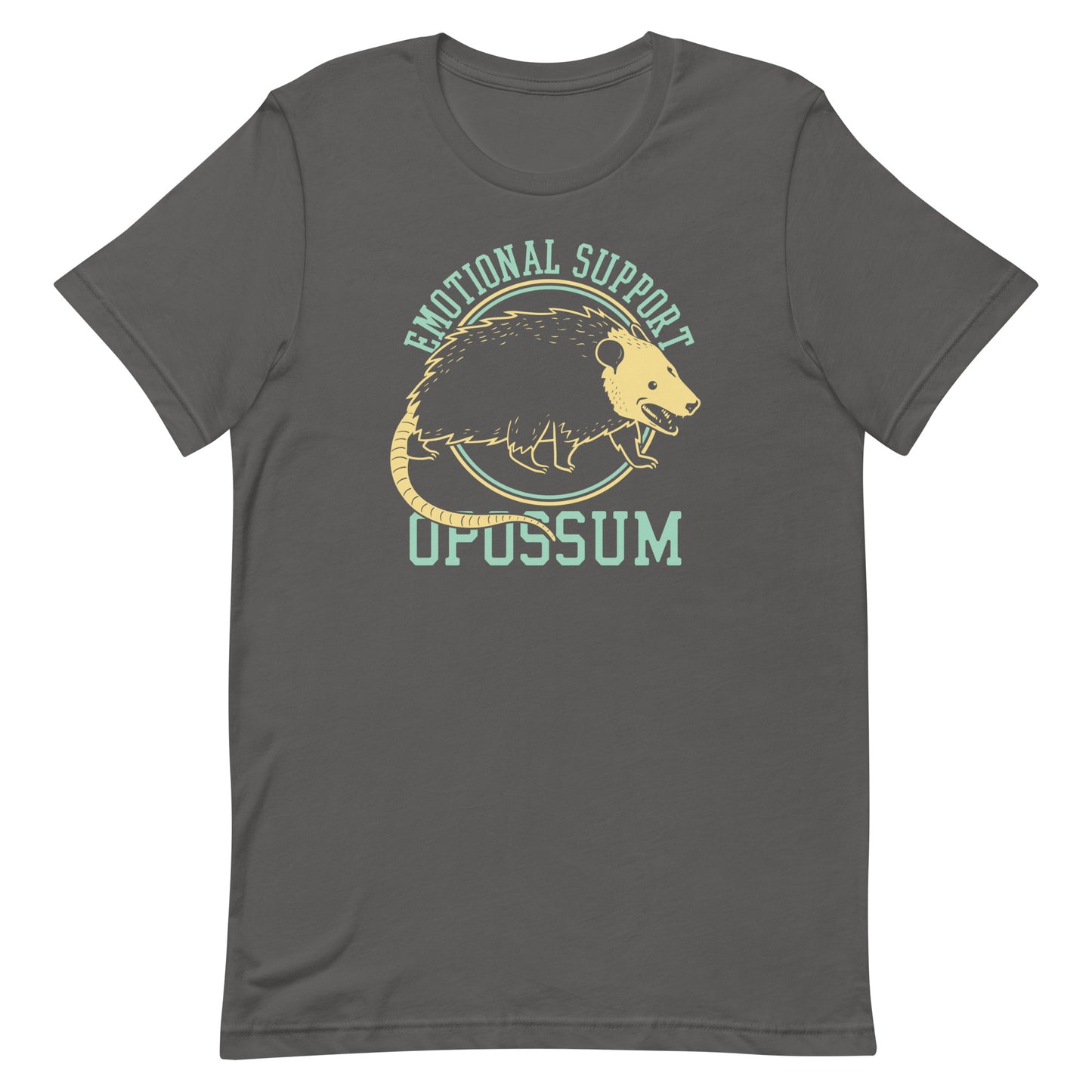 Emotional Support Opossum Men's Signature Tee