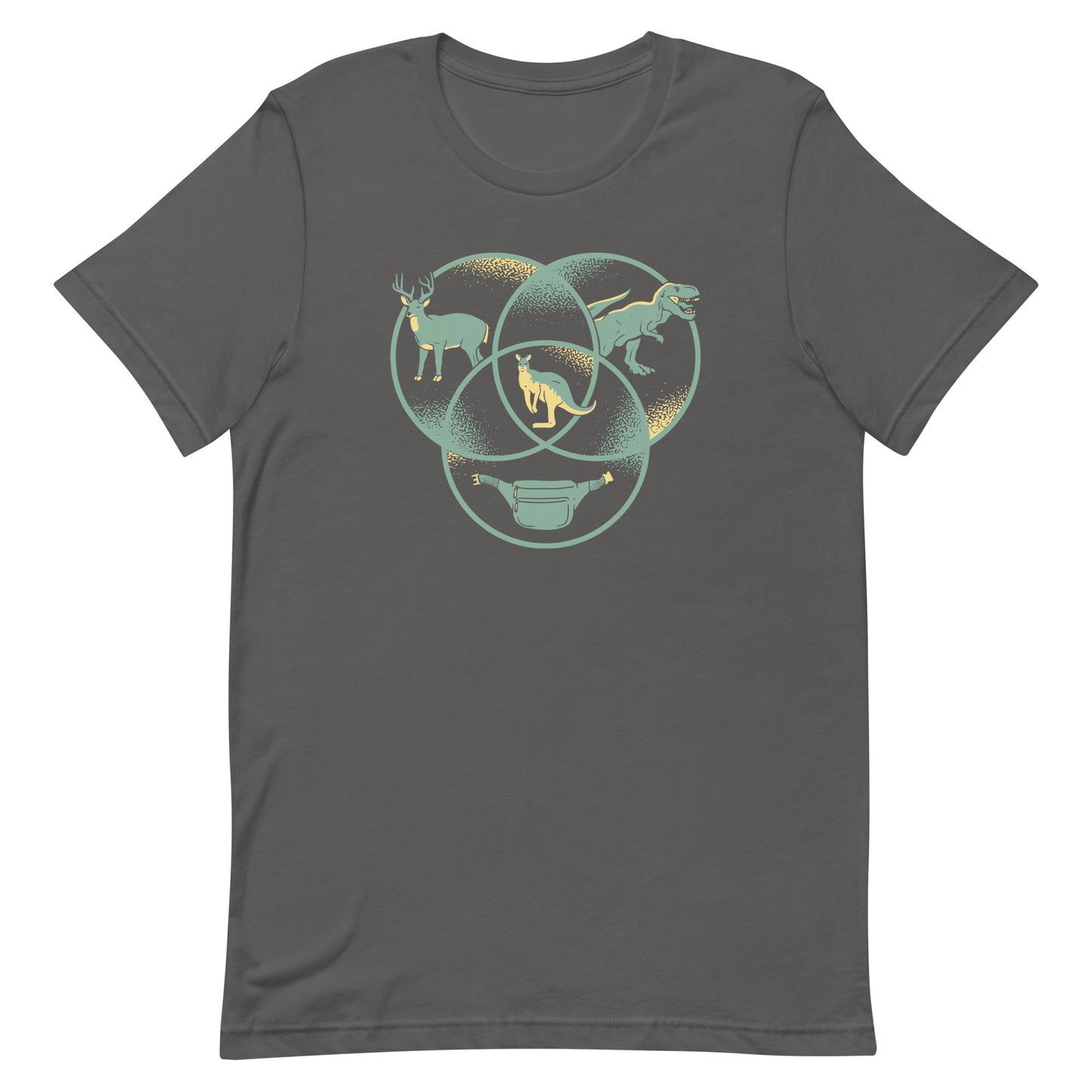 Kangaroo Venn Diagram Men's Signature Tee