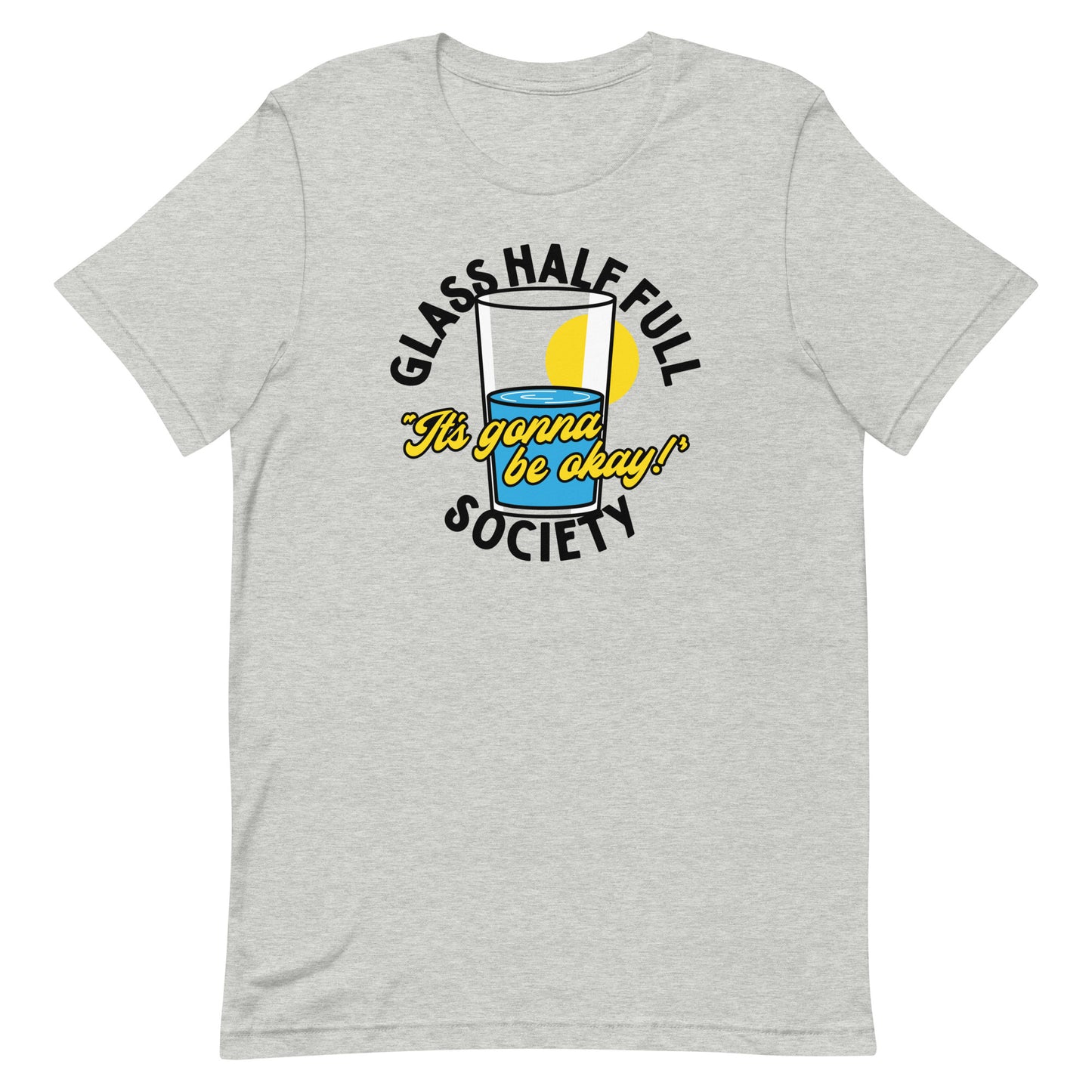 Glass Half Full Society Men's Signature Tee