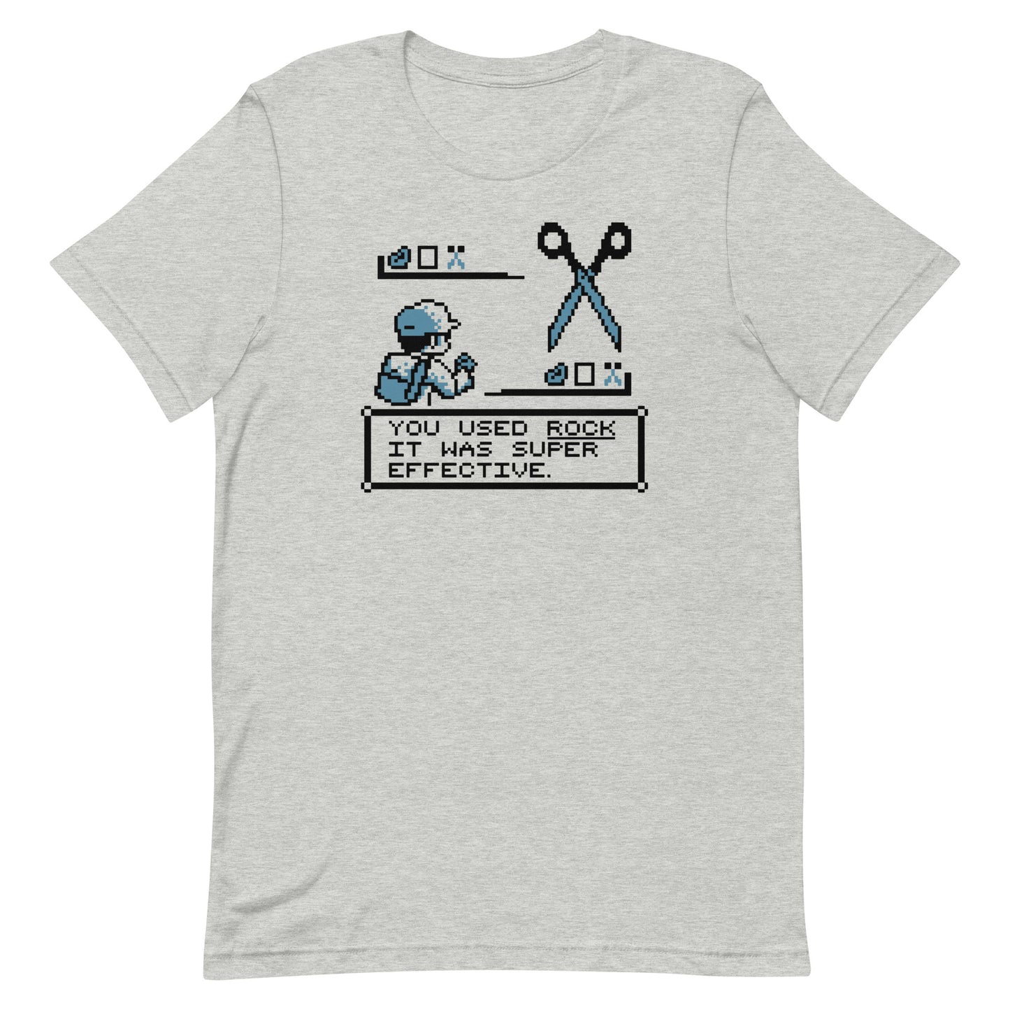 Rock Paper Scissors Battle Men's Signature Tee