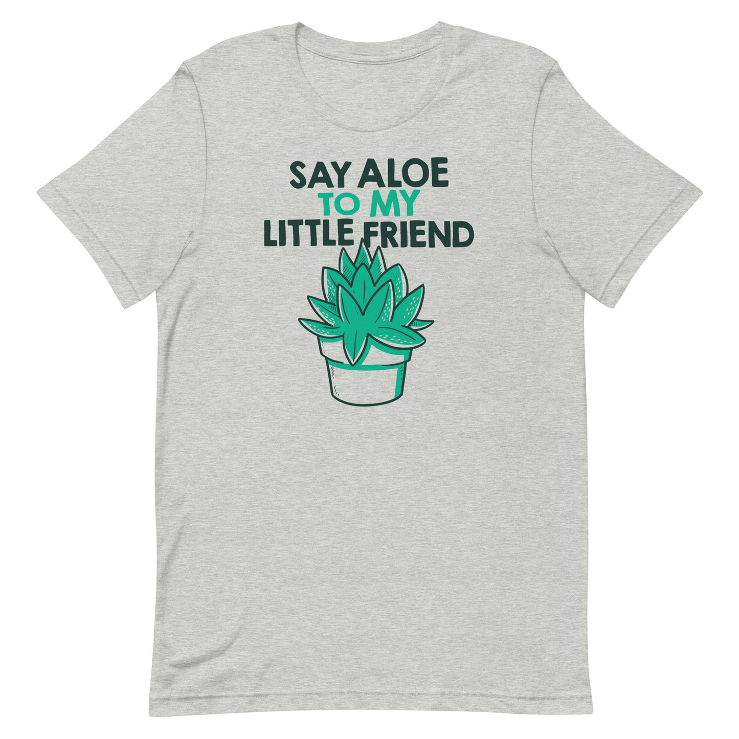 Say Aloe To My Little Friend Men's Signature Tee