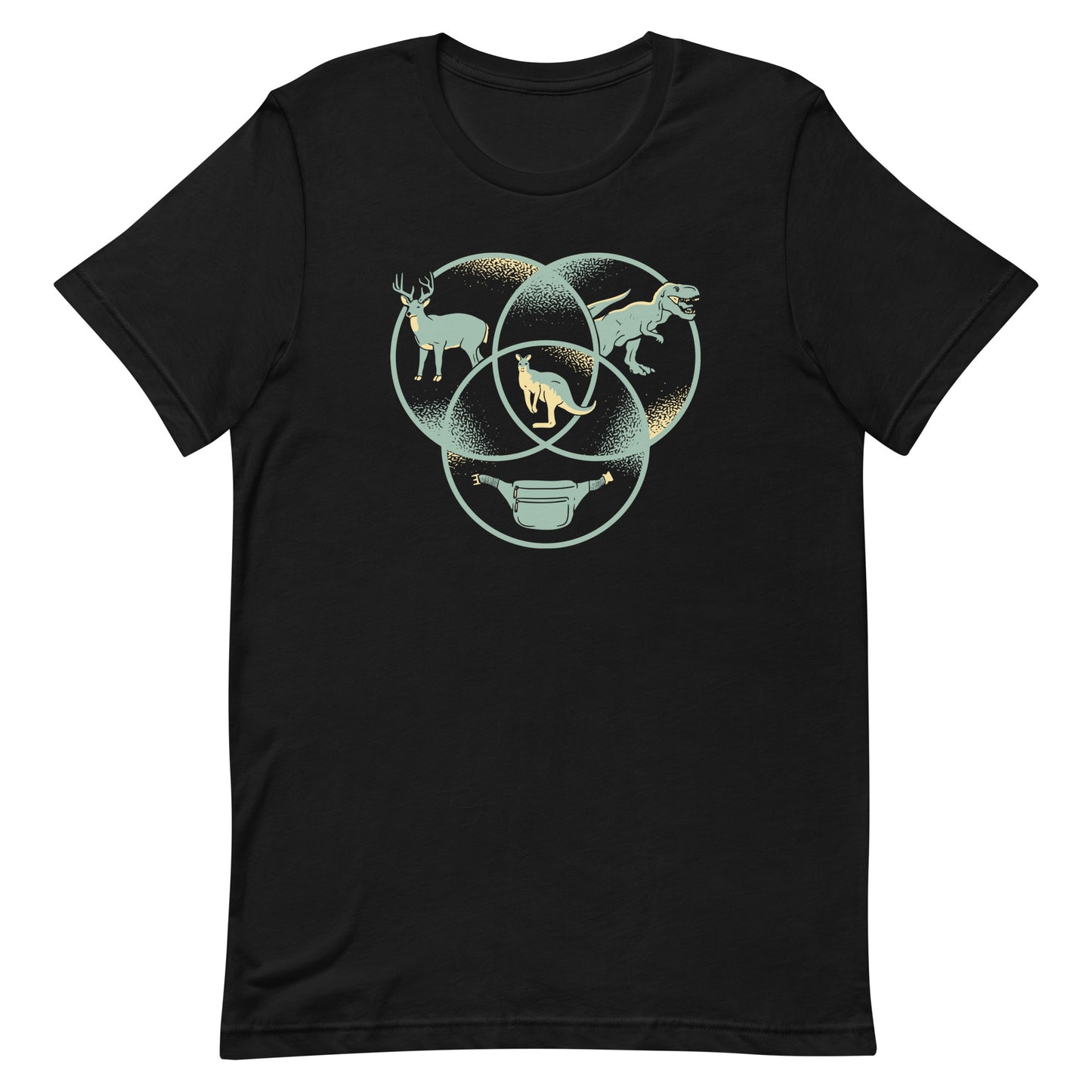 Kangaroo Venn Diagram Men's Signature Tee