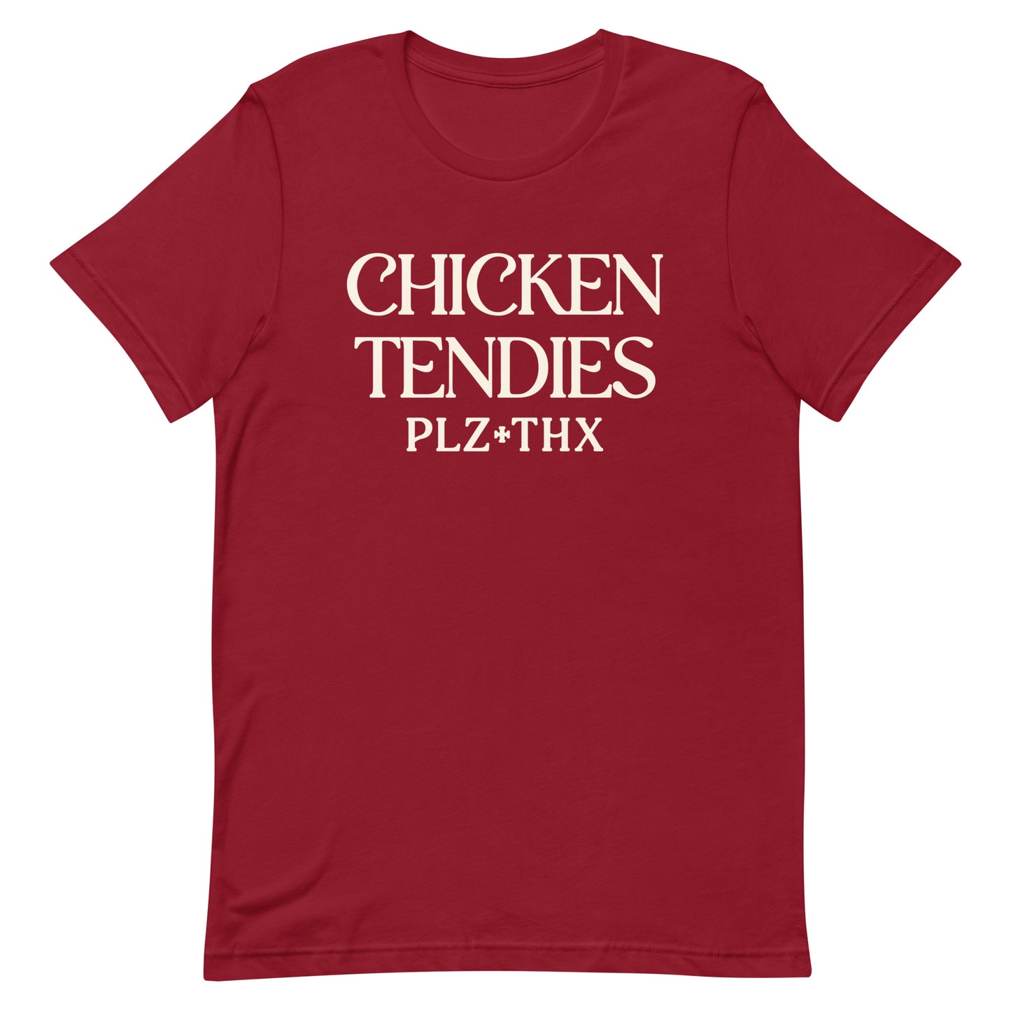 Chicken Tendies Plz Thx Men's Signature Tee