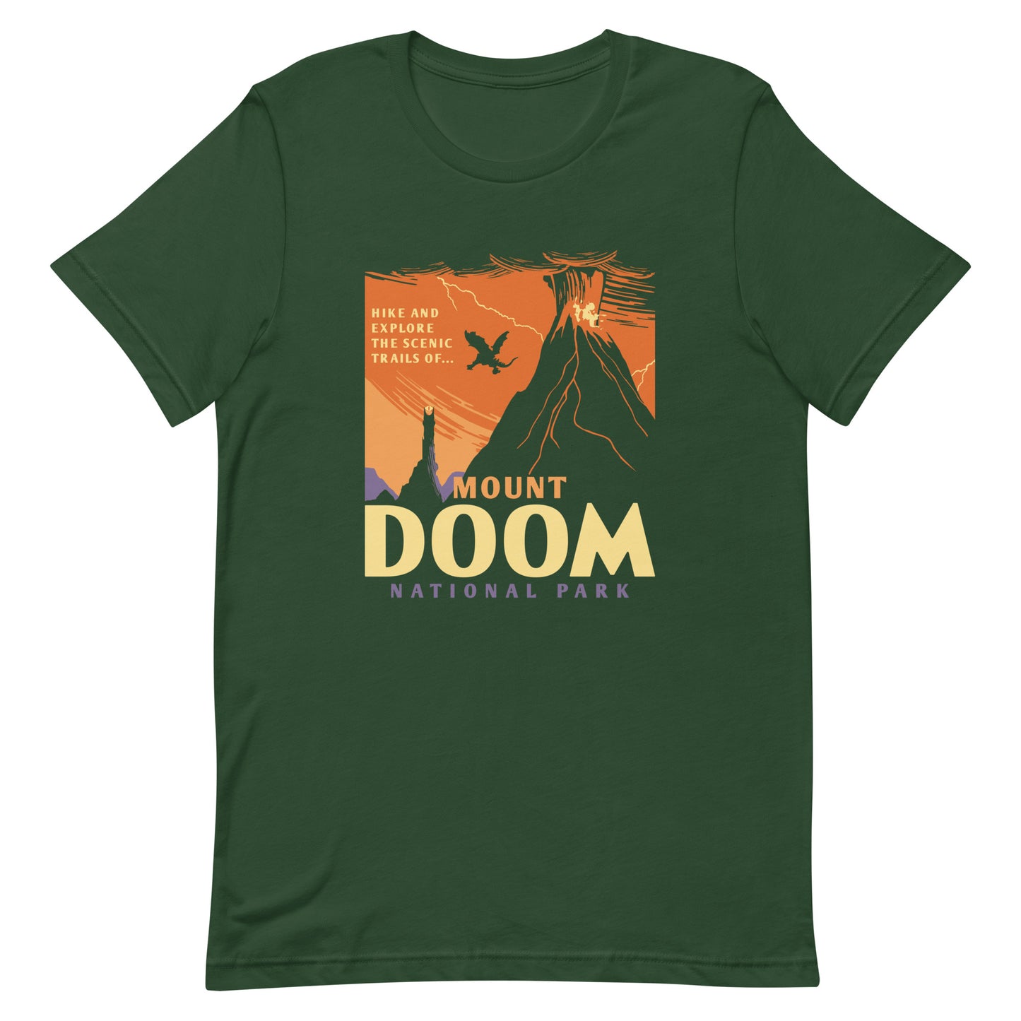 Mount Doom National Park Men's Signature Tee