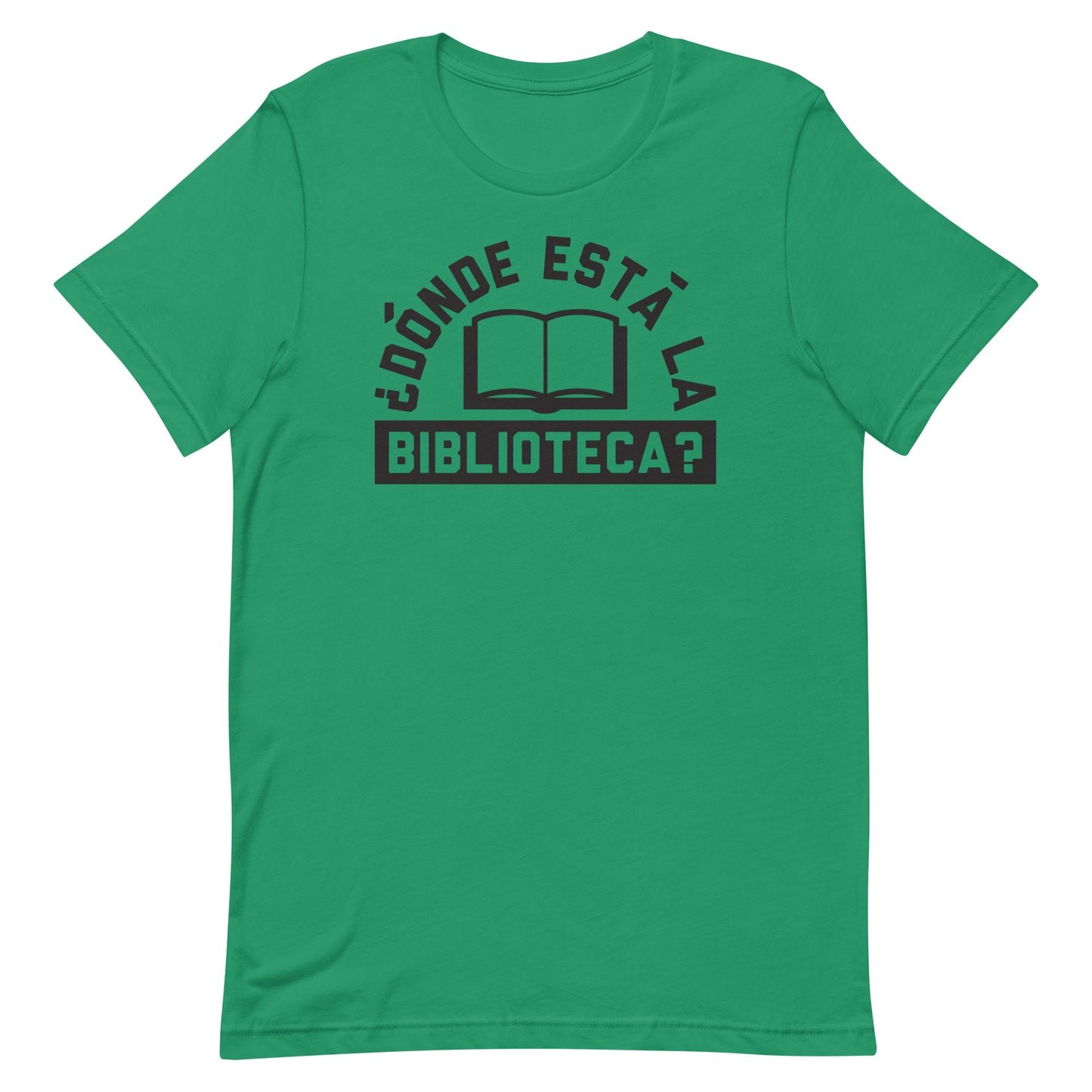 Donde Esta La Biblioteca? Men's Signature Tee