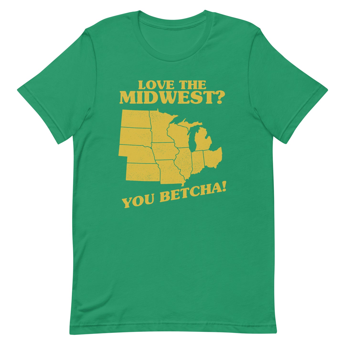 Love The Midwest? You Betcha! Men's Signature Tee