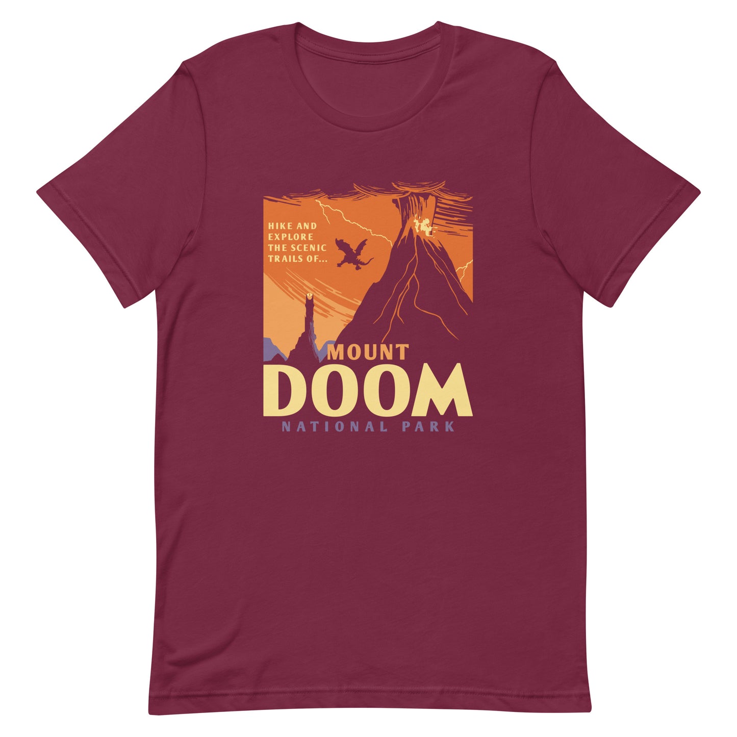 Mount Doom National Park Men's Signature Tee