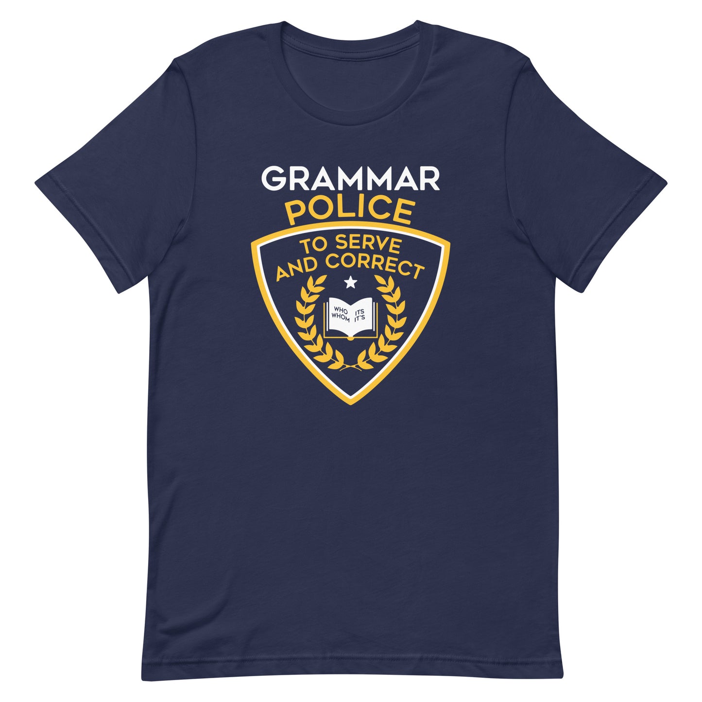 Grammar Police Men's Signature Tee