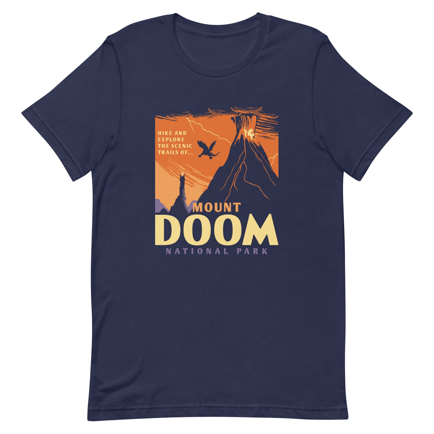 Mount Doom National Park Men's Signature Tee