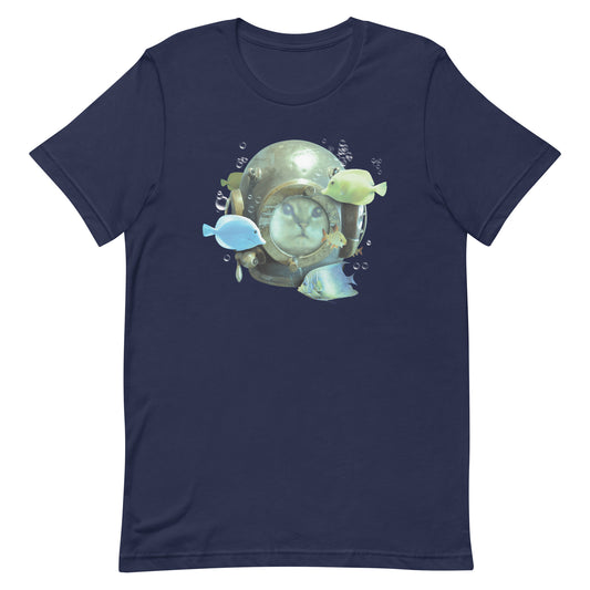 20,000 Purrrs Under The Sea Men's Signature Tee