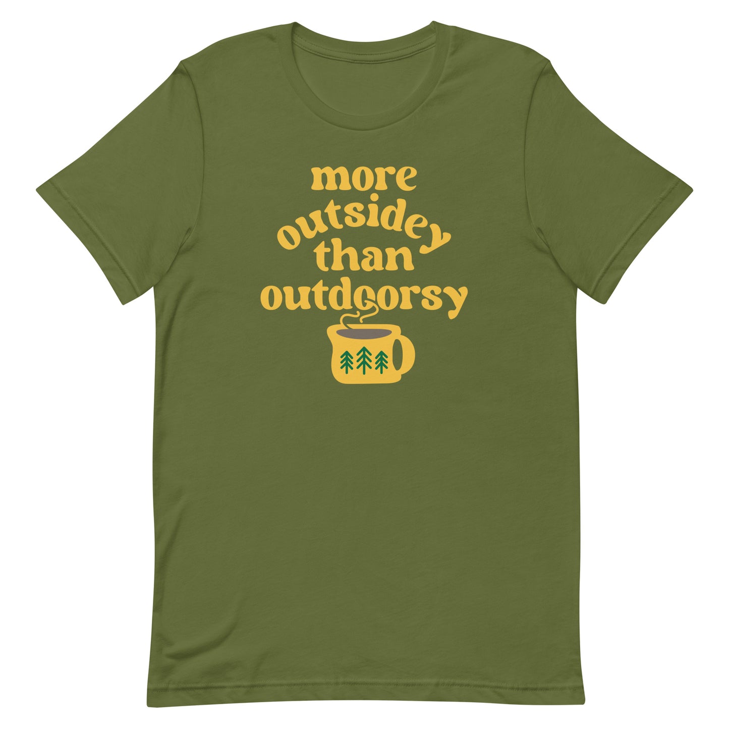 More Outsidey Than Outdoorsy Men's Signature Tee