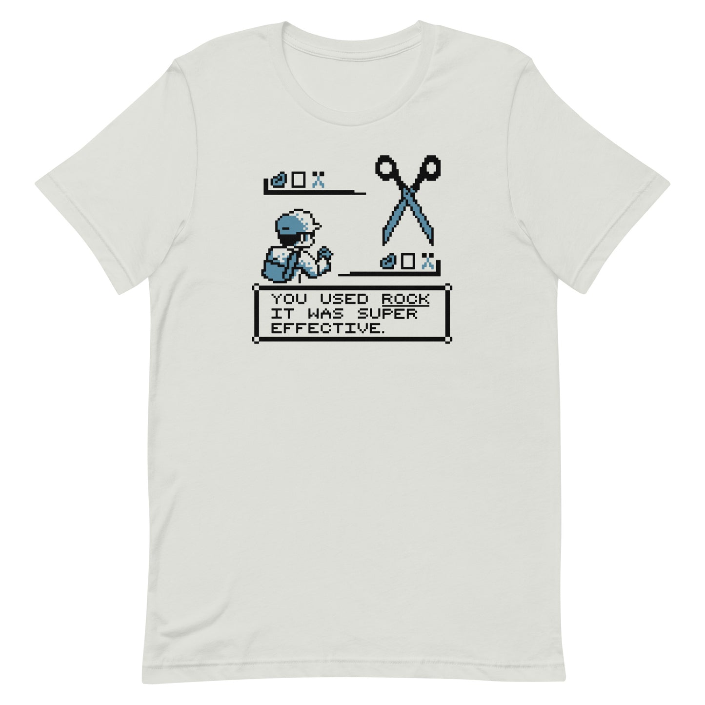 Rock Paper Scissors Battle Men's Signature Tee