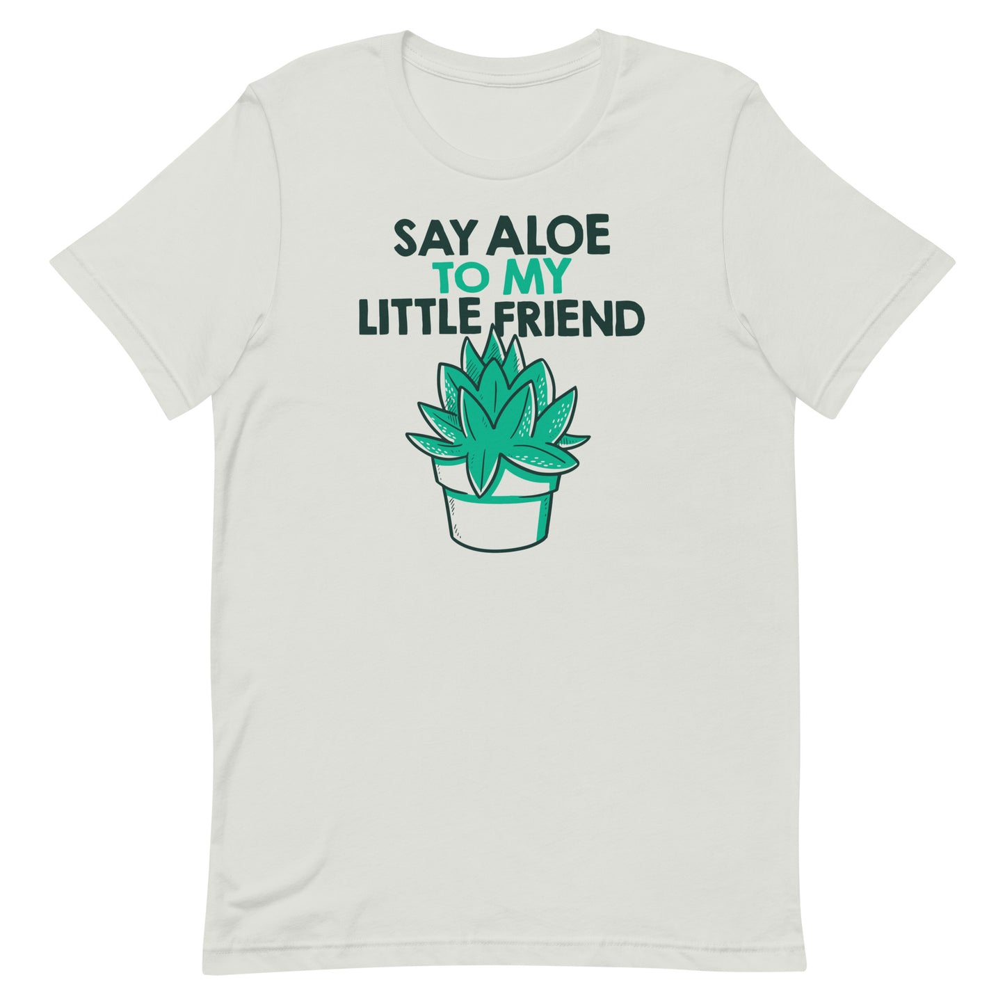 Say Aloe To My Little Friend Men's Signature Tee