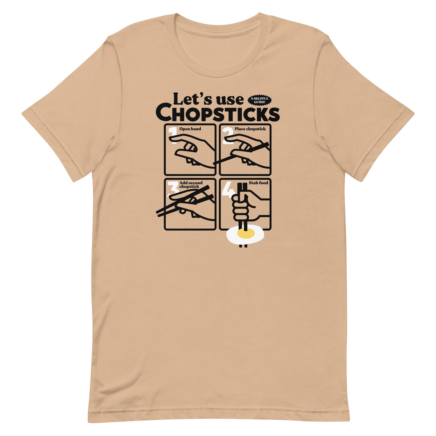 Let's Use Chopsticks Men's Signature Tee