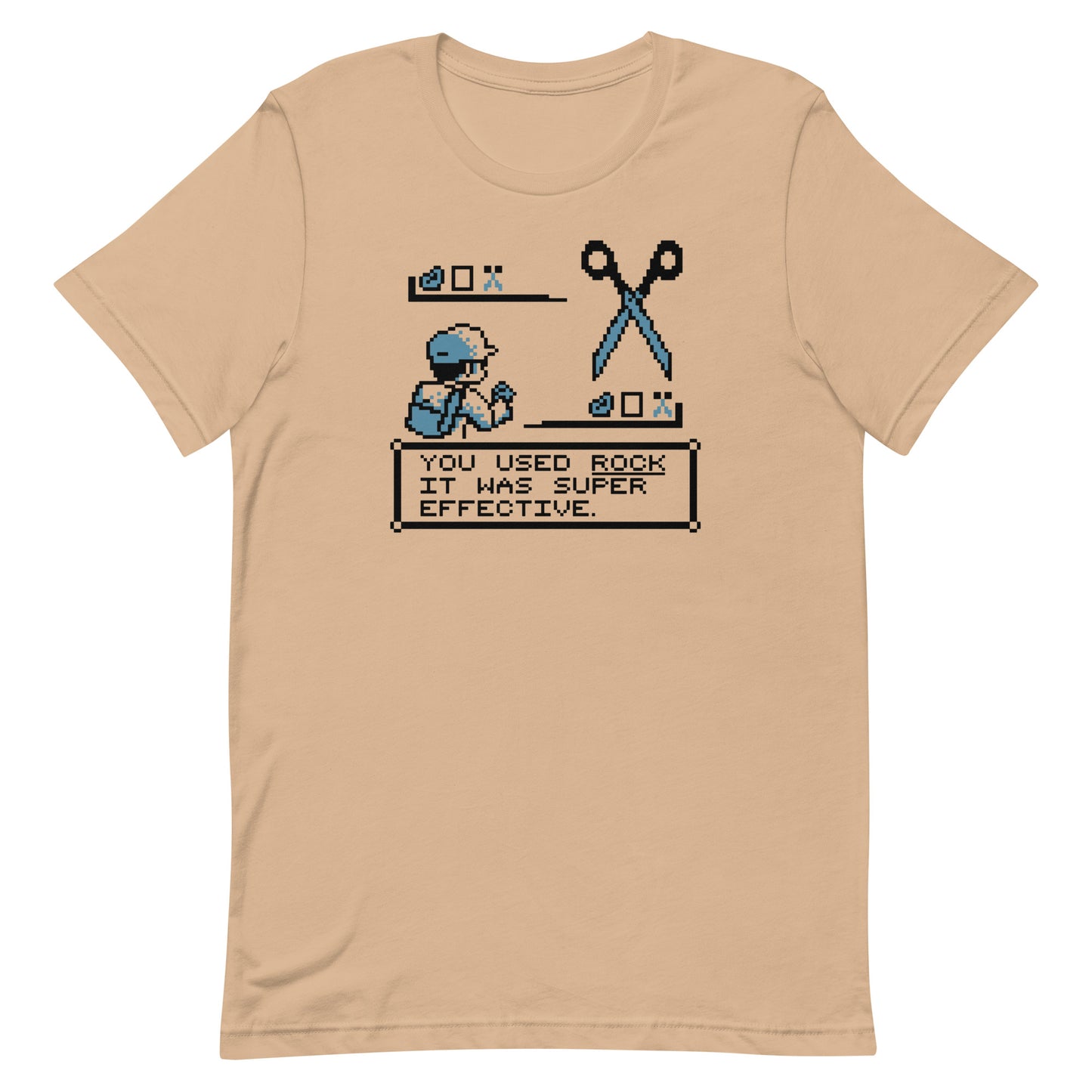 Rock Paper Scissors Battle Men's Signature Tee