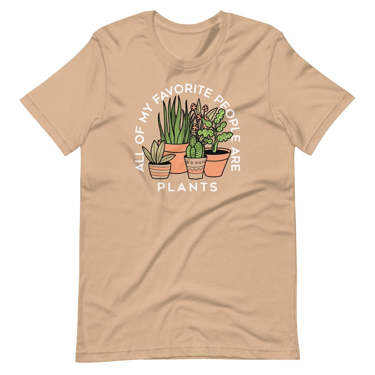 All Of My Favorite People Are Plants Men's Signature Tee