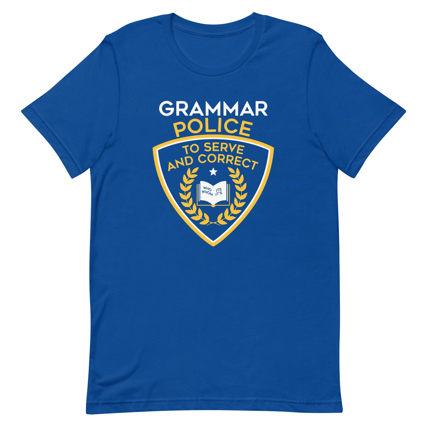 Grammar Police Men's Signature Tee