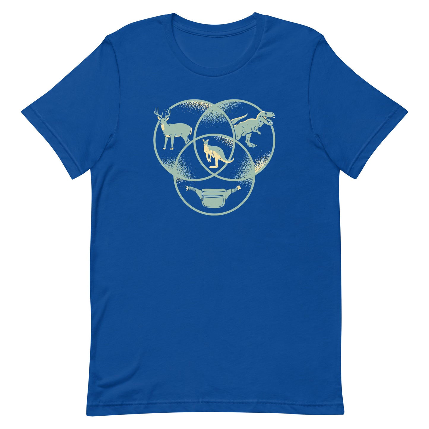 Kangaroo Venn Diagram Men's Signature Tee