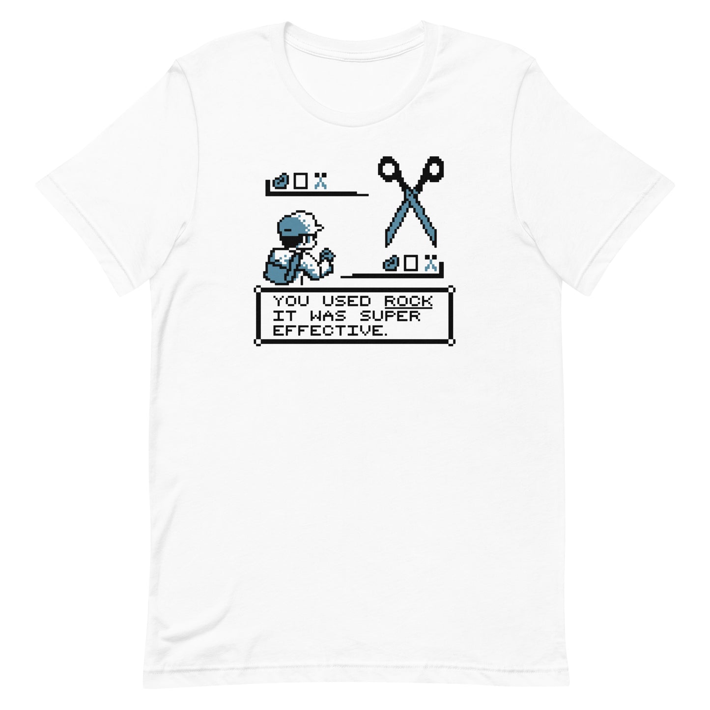 Rock Paper Scissors Battle Men's Signature Tee