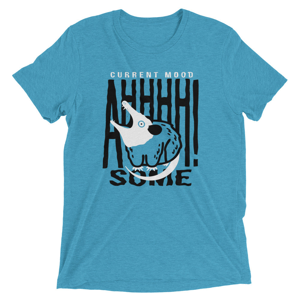 Current Mood Ahhhhsome Men's Tri-Blend Tee