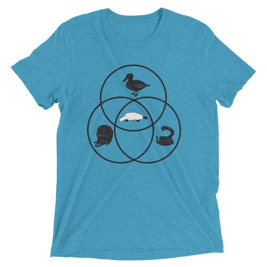 Platypus Venn Diagram Men's Tri-Blend Tee