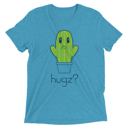 Hugz? Cactus Men's Tri-Blend Tee