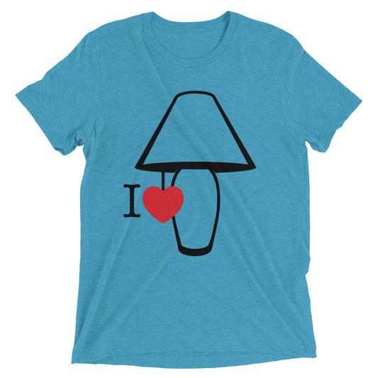 I Love Lamp Men's Tri-Blend Tee